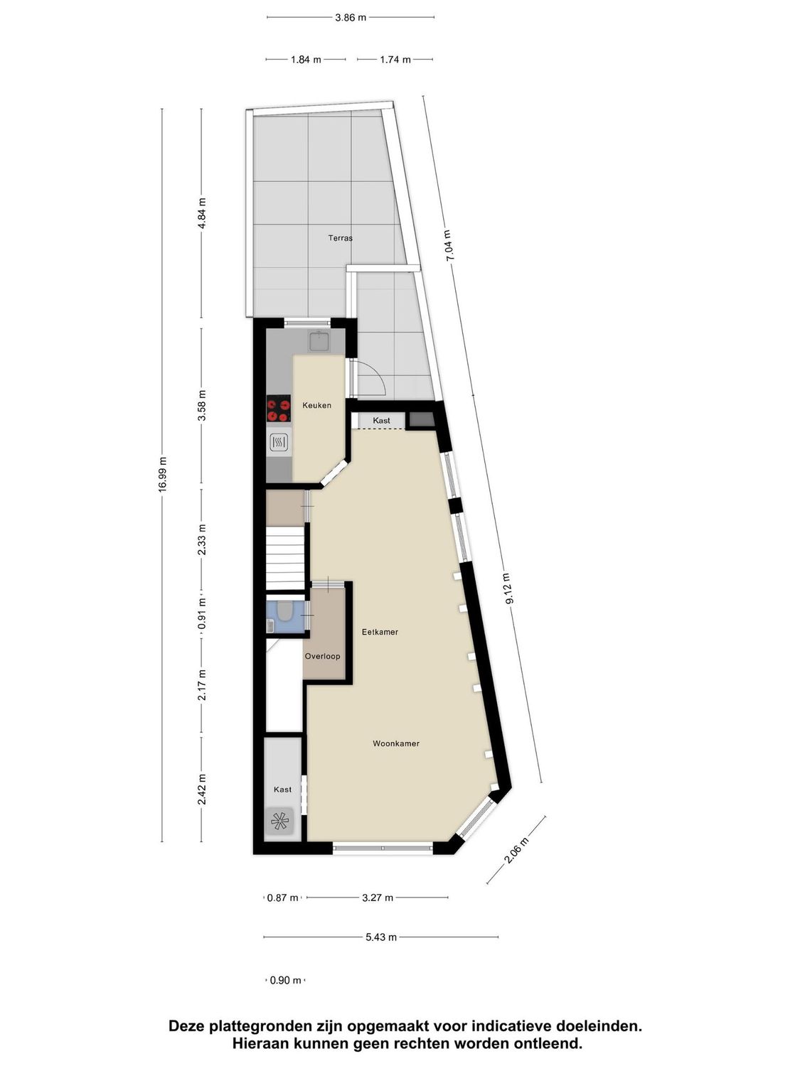 Huysmansstraat 32, SCHIEDAM plattegrond 1