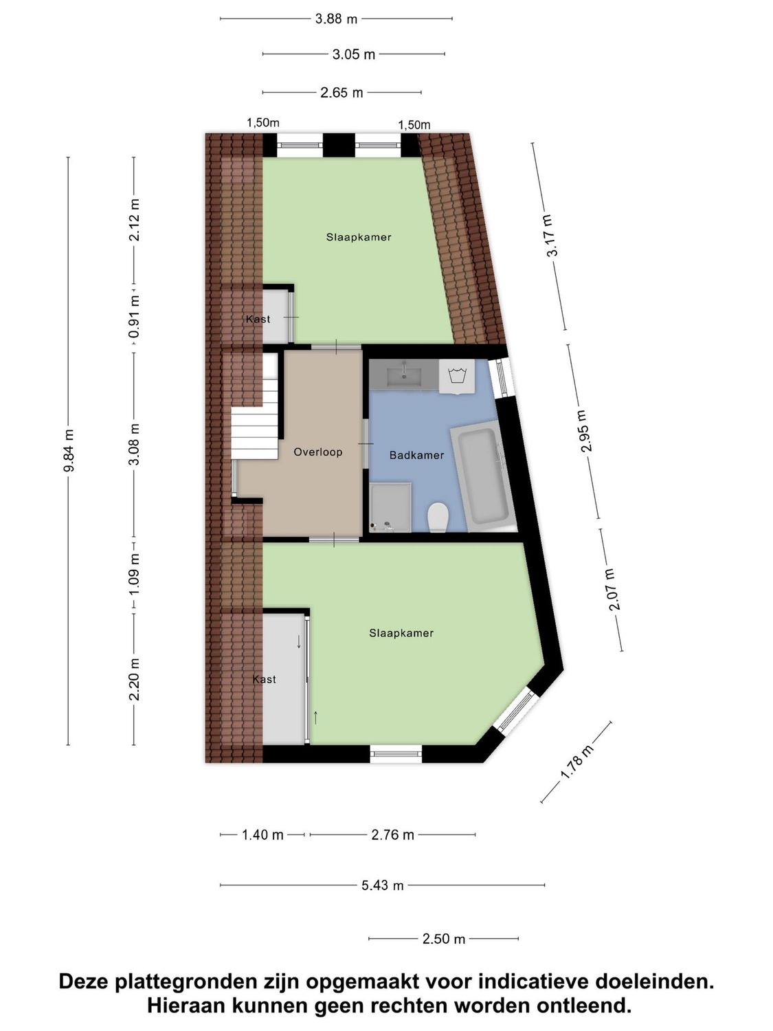 Huysmansstraat 32, SCHIEDAM plattegrond 2