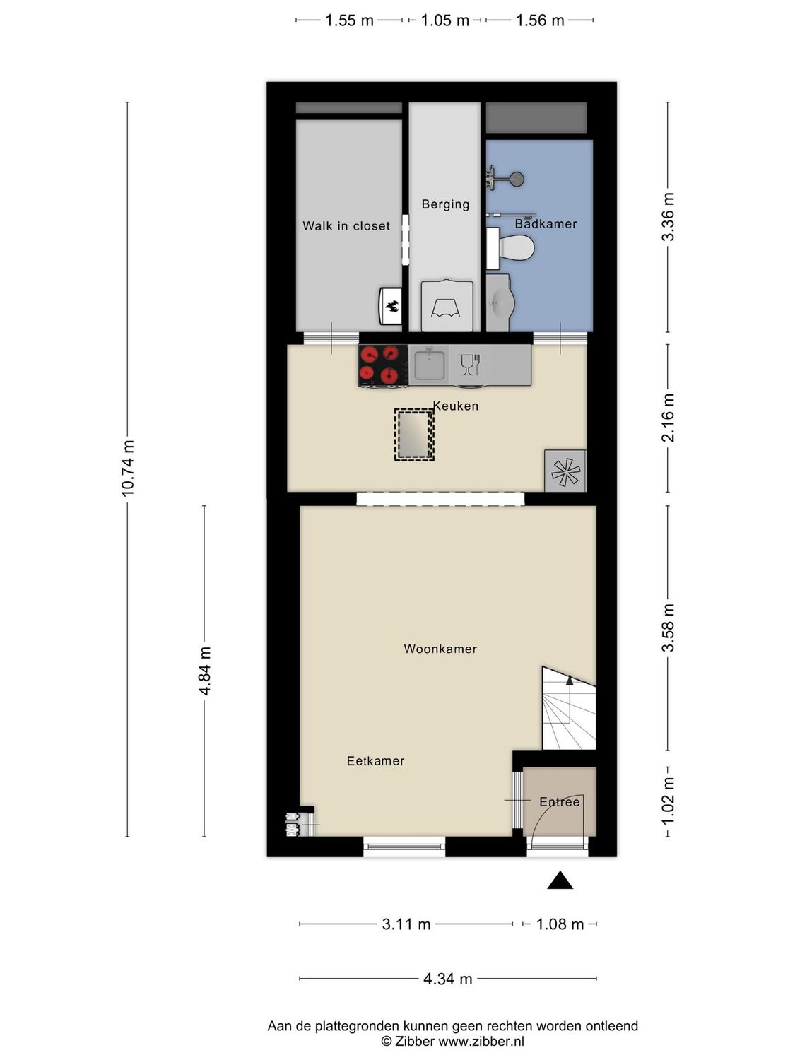 Visserstraat 10, SCHIEDAM plattegrond 0