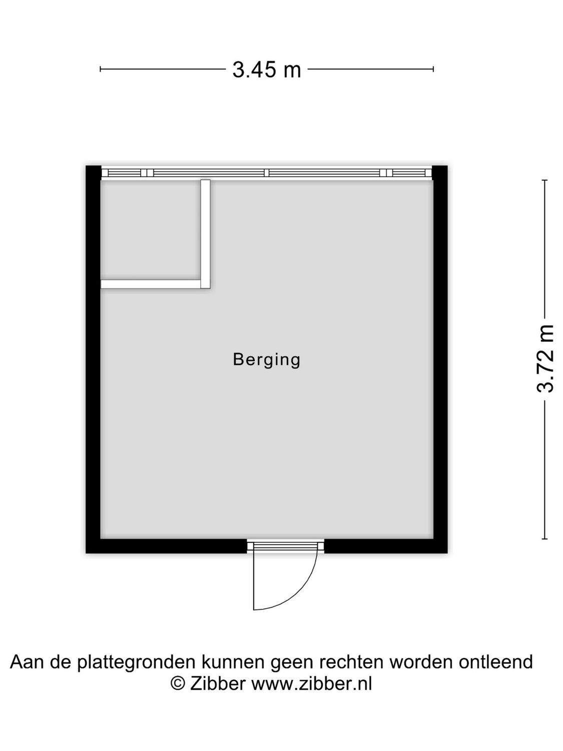 Brigantijnstraat 53C, ROTTERDAM plattegrond 1