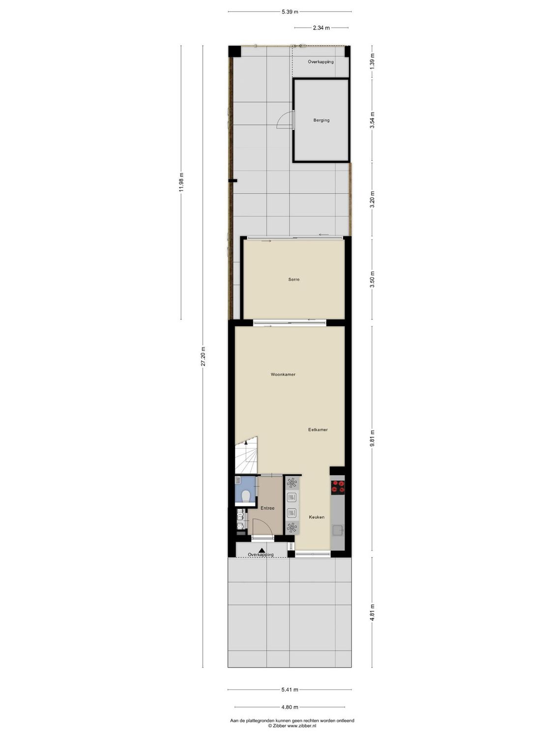 Eduard van Beinumlaan 18, SCHIEDAM plattegrond 1