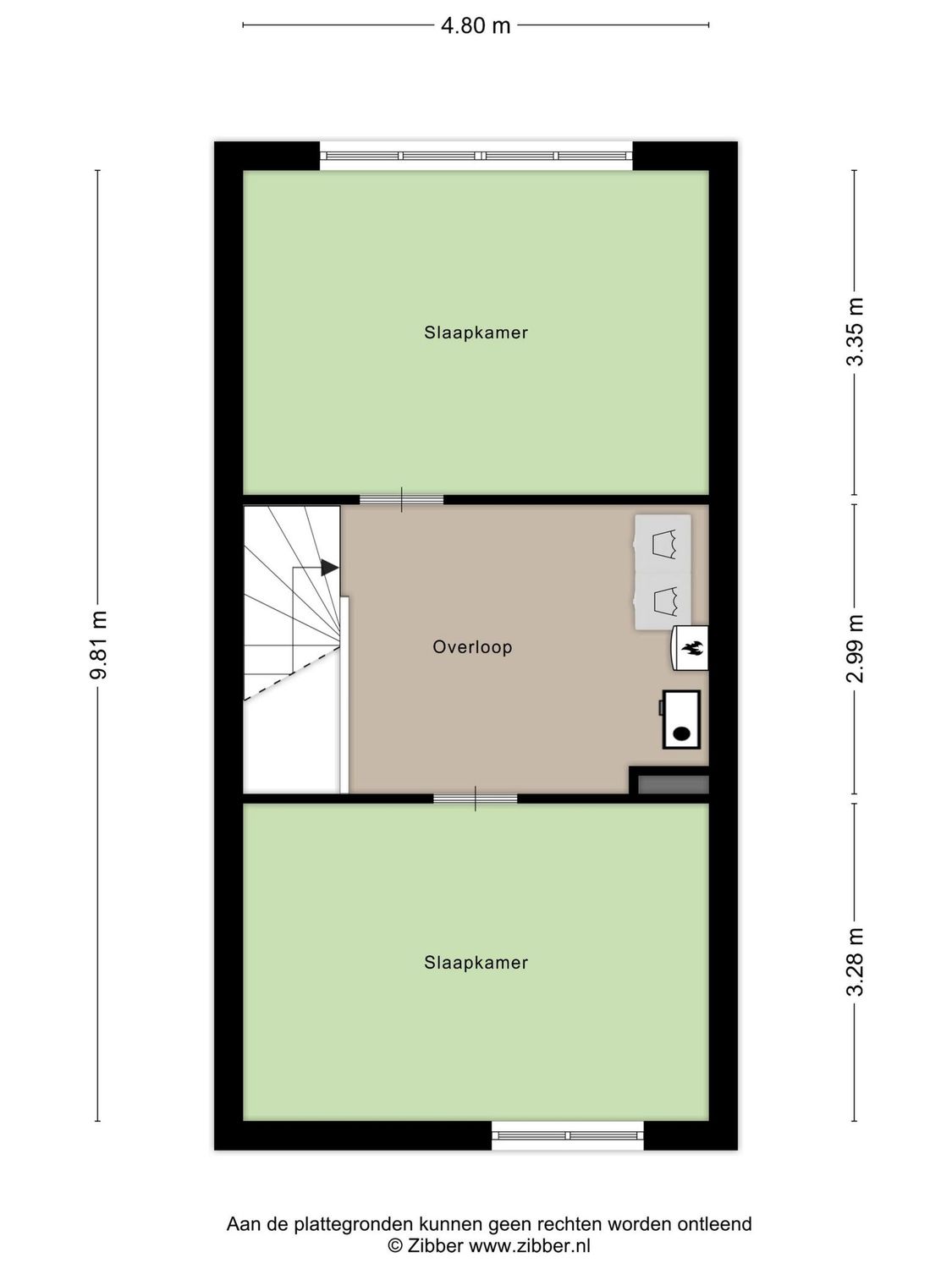 Eduard van Beinumlaan 18, SCHIEDAM plattegrond 4