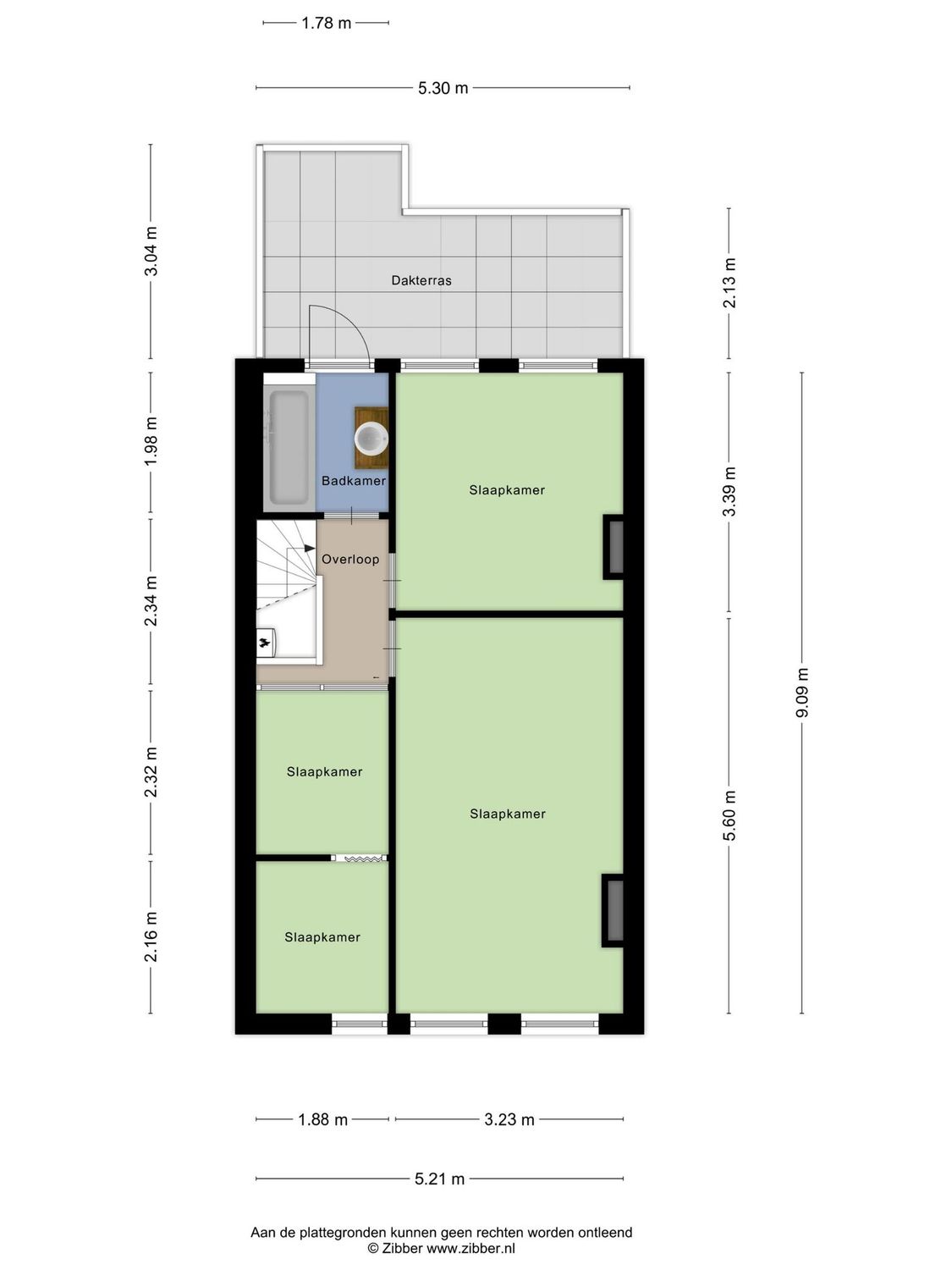 Boerhaavelaan 47A, SCHIEDAM plattegrond 2