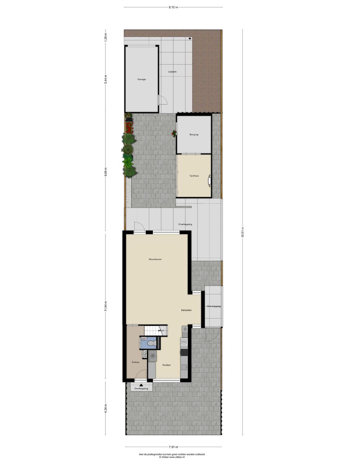 Willem Hasekampstraat 2, SCHIEDAM plattegrond 1