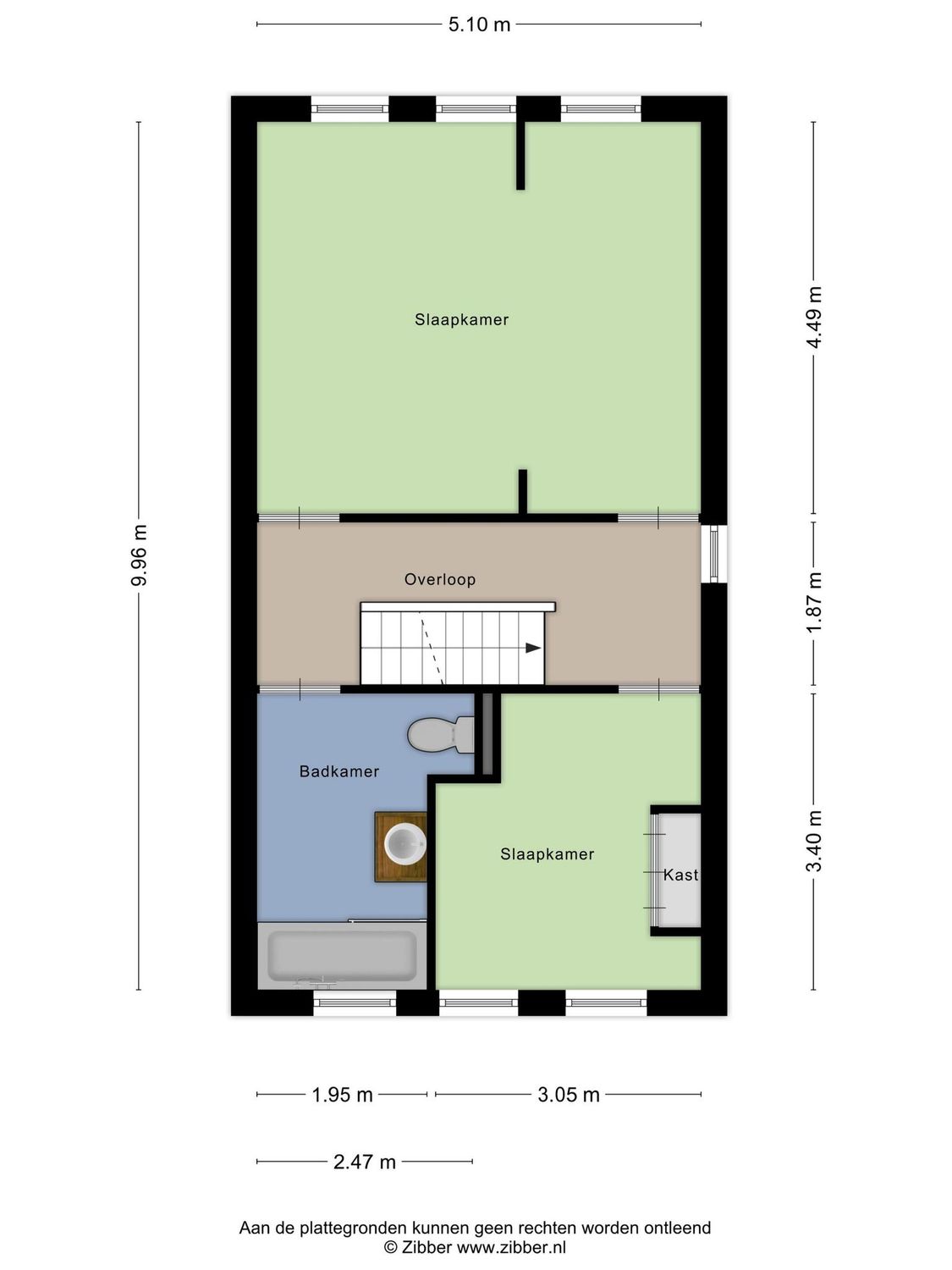 Willem Hasekampstraat 2, SCHIEDAM plattegrond 3