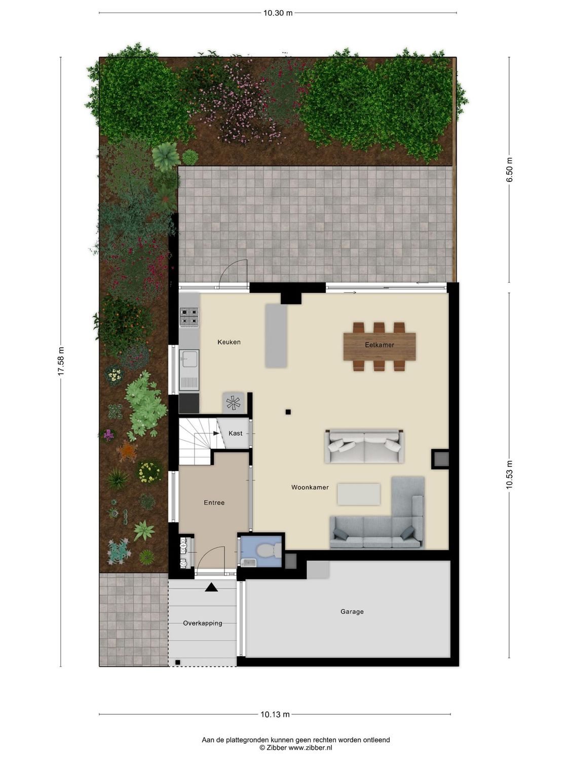 Ogier van Cralingenpark 54, ROTTERDAM plattegrond 1