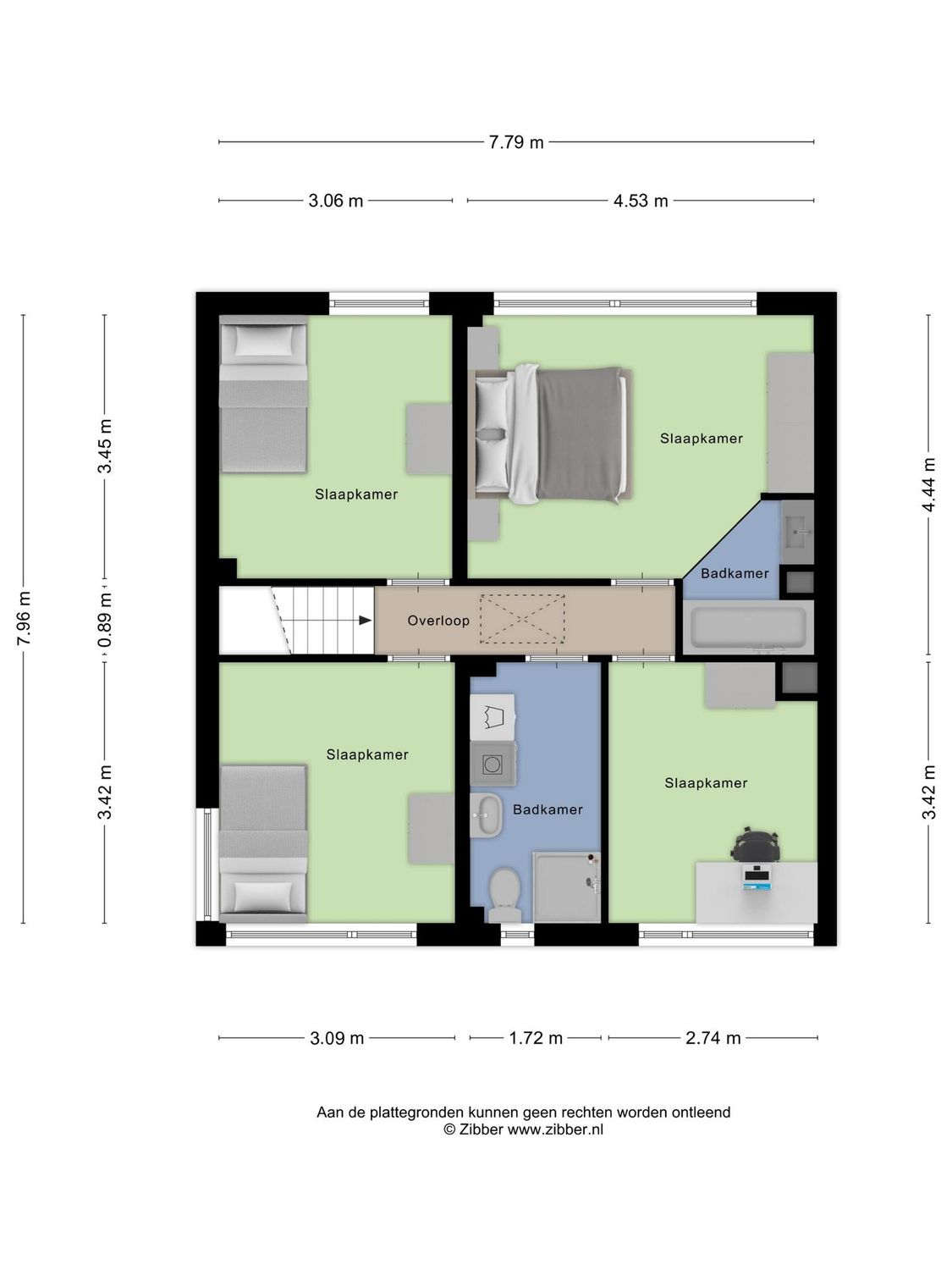 Ogier van Cralingenpark 54, ROTTERDAM plattegrond 2