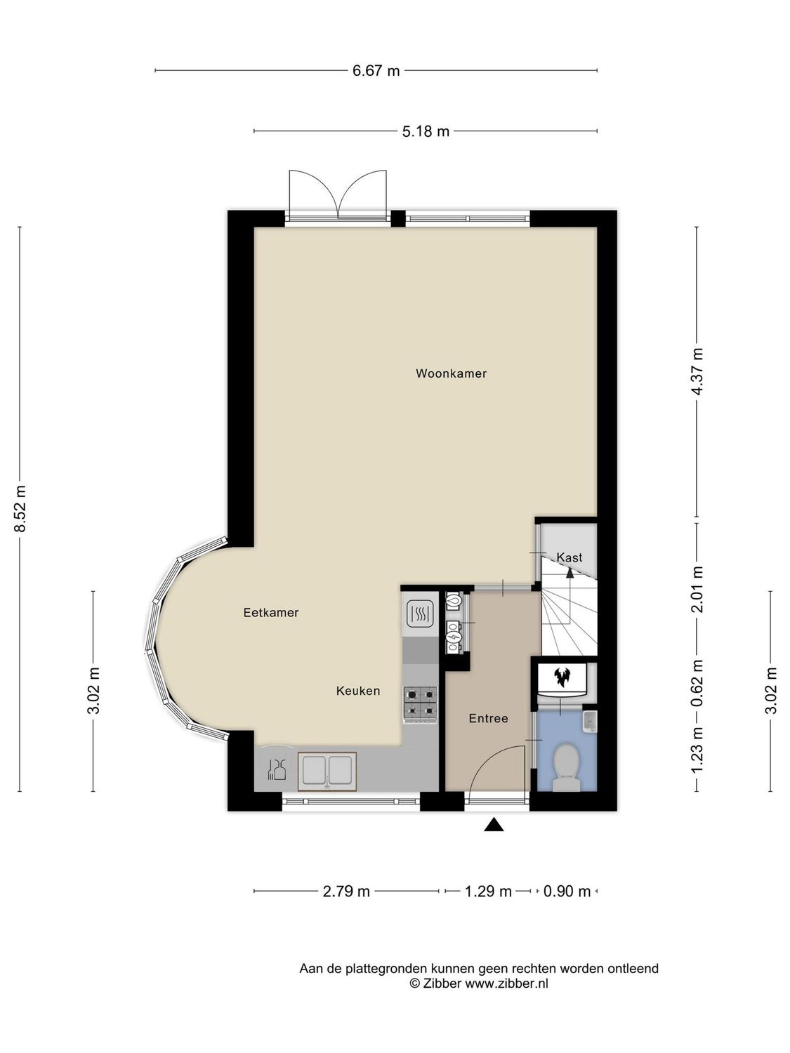 Linzenakker 1, SCHIEDAM plattegrond 0
