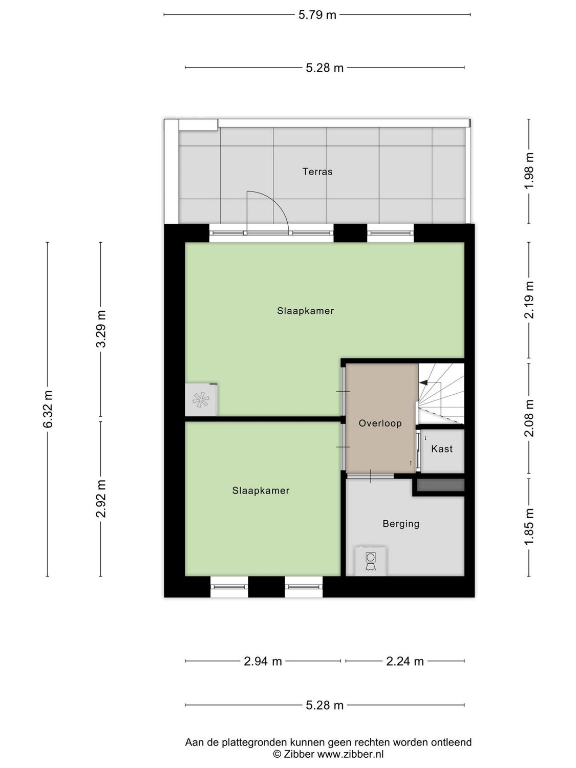 Linzenakker 1, SCHIEDAM plattegrond 3