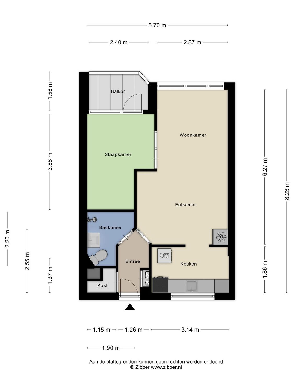 Burgemeester Gijsenlaan 81, SCHIEDAM plattegrond 0