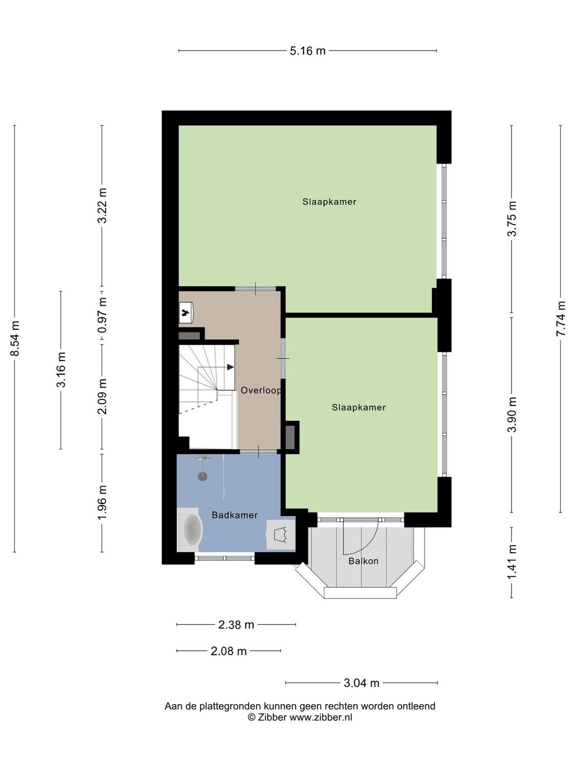 Vlaardingerdijk 247A, SCHIEDAM plattegrond 2