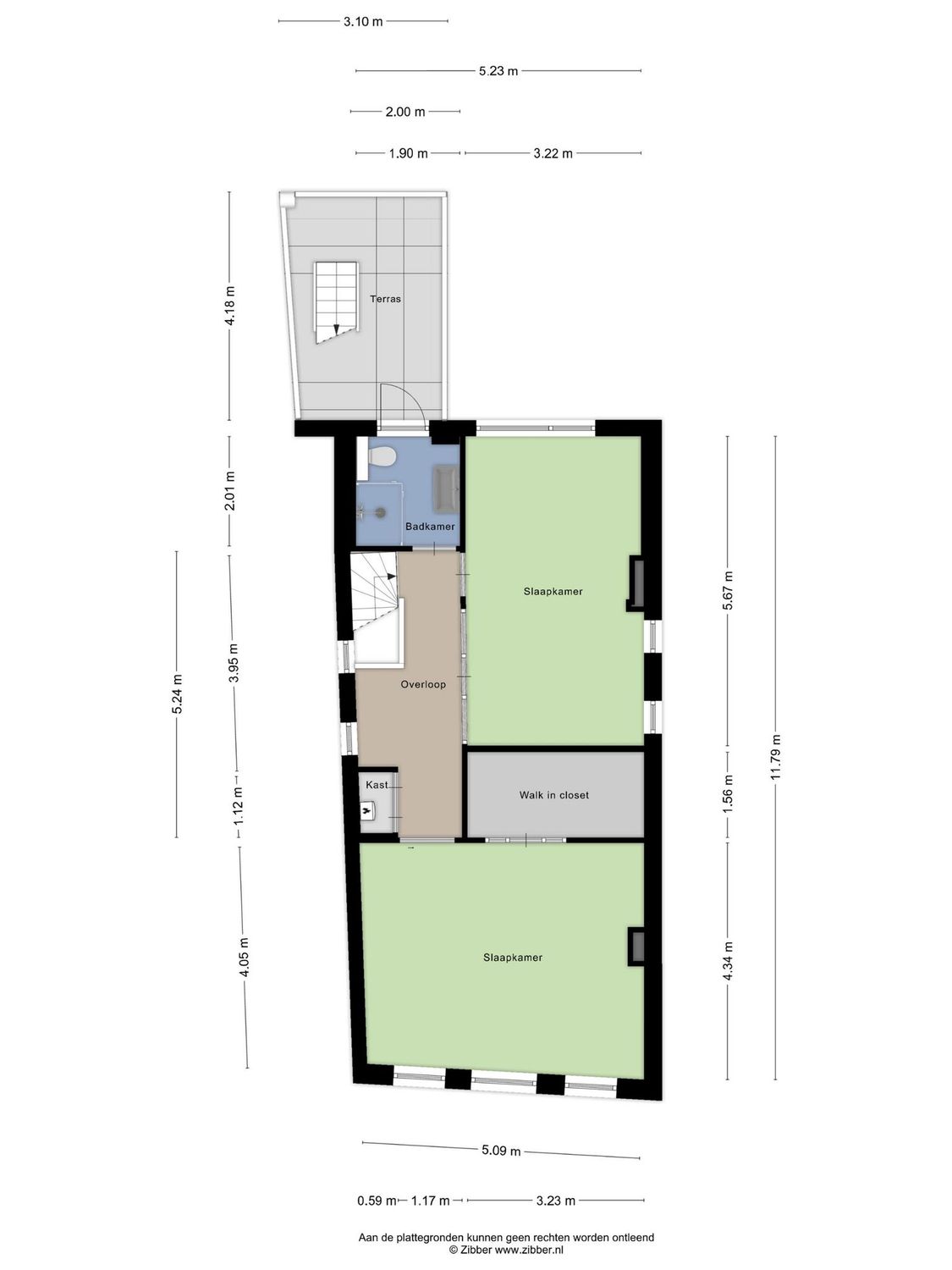 Grote Markt 8, SCHIEDAM plattegrond 2