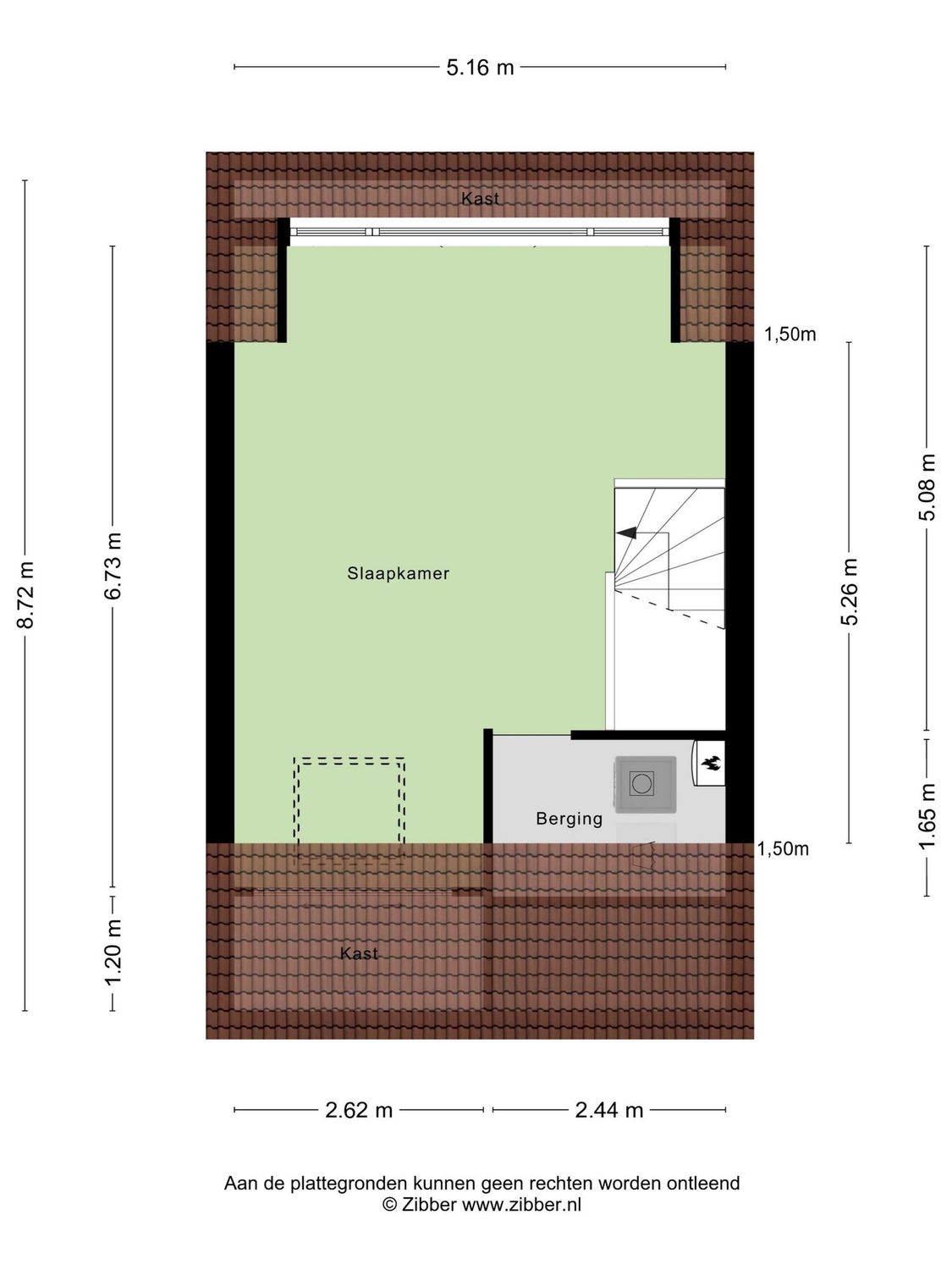 Slikkerveersestraat 32, SCHIEDAM plattegrond 3