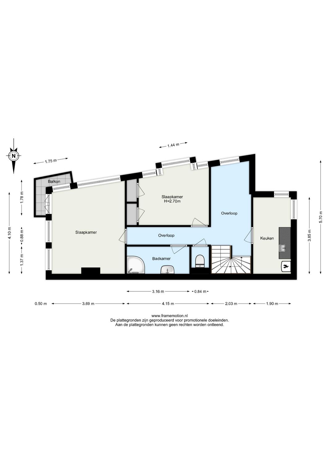 Jan Steenstraat 40, SCHIEDAM plattegrond 2
