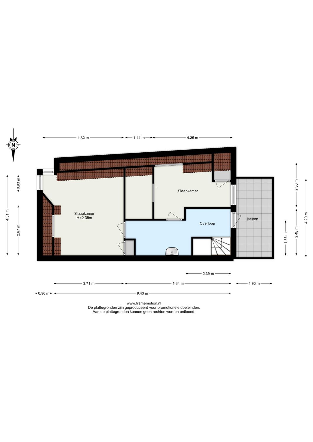 Jan Steenstraat 40, SCHIEDAM plattegrond 3