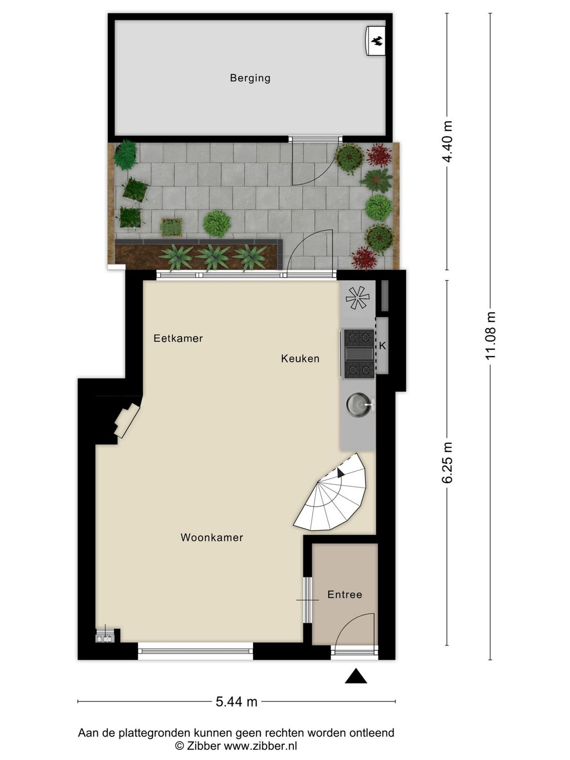 Ploegstraat 28, SCHIEDAM plattegrond 0