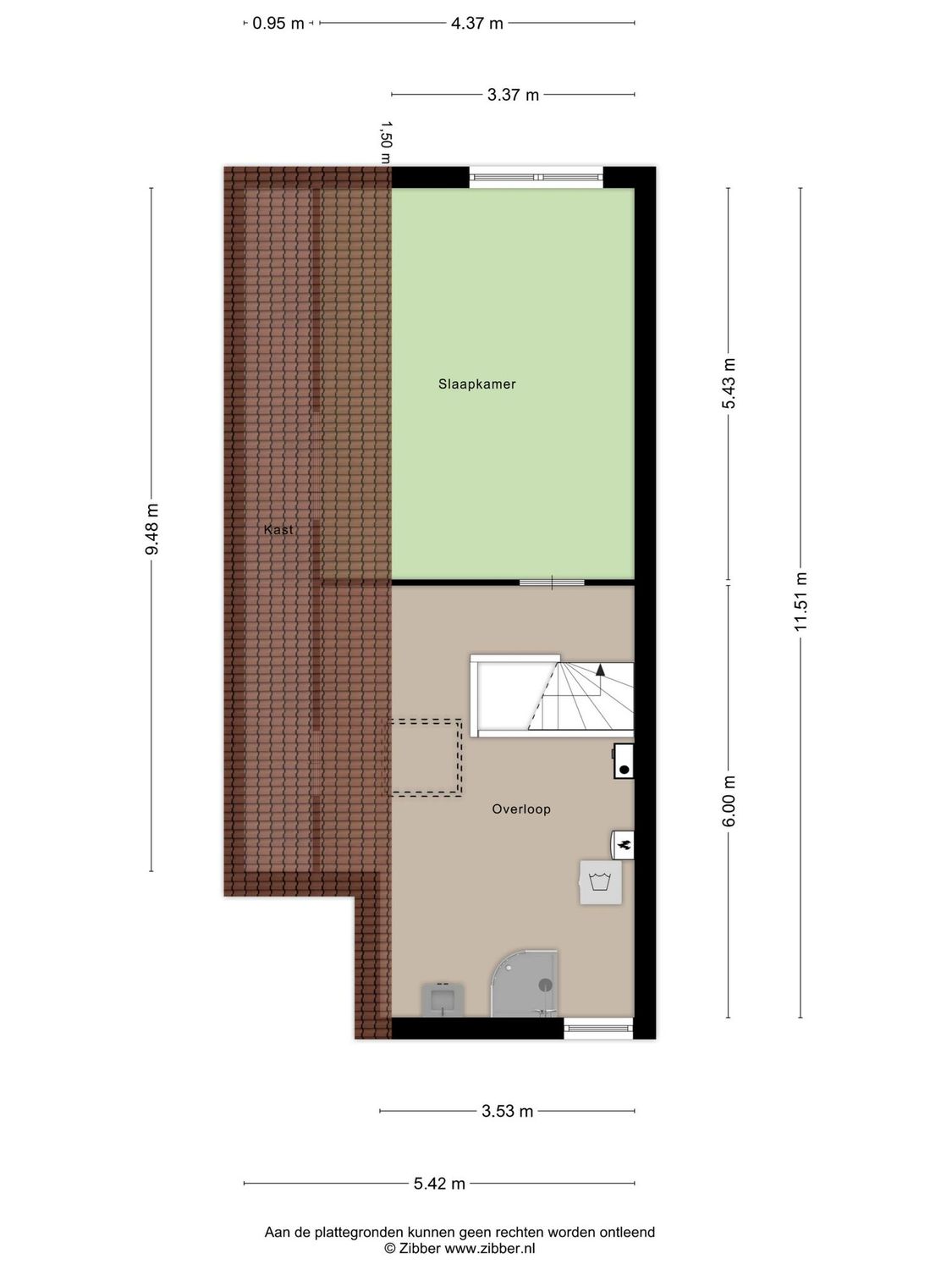Alfred Nobelborg 5, SCHIEDAM plattegrond 3