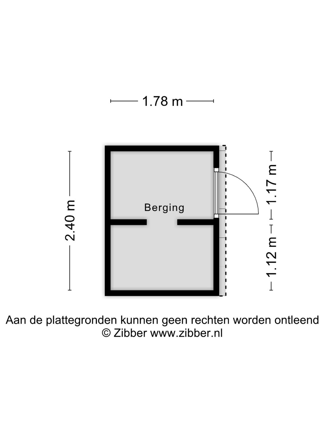 Zweedsestraat 177B, ROTTERDAM plattegrond 1