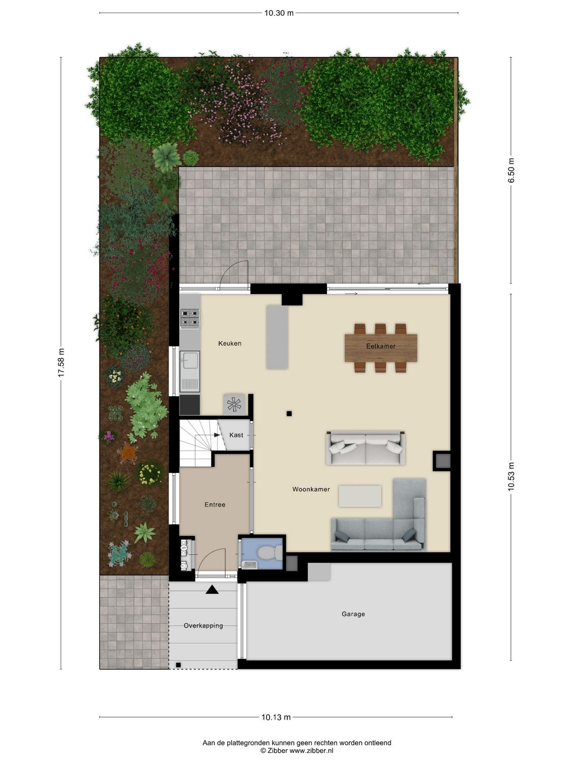 Ogier van Cralingenpark 54, ROTTERDAM plattegrond 1