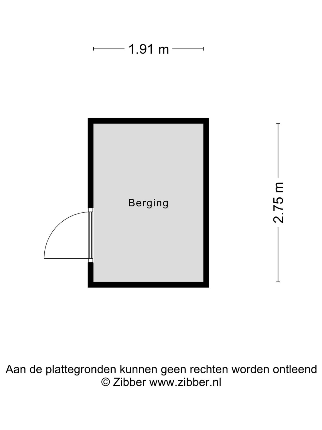 Klaas Katerstraat 63, SCHIEDAM plattegrond 1