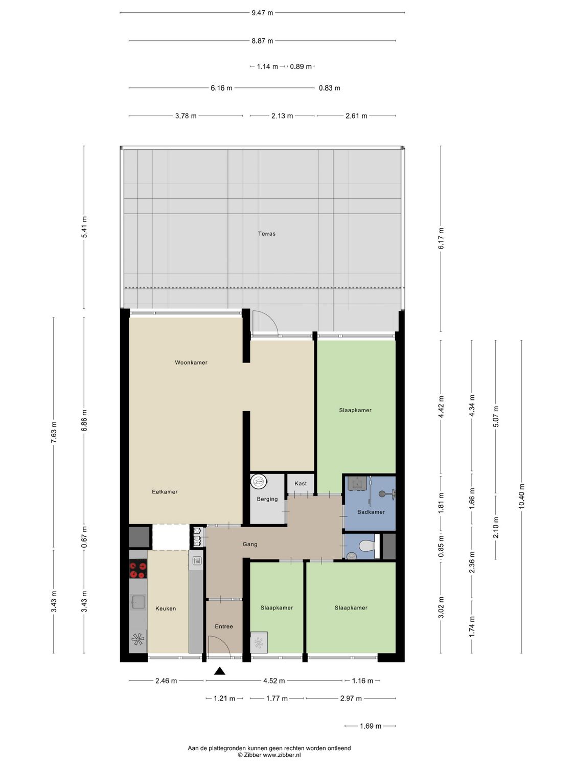Chopinplein 37, SCHIEDAM plattegrond 0