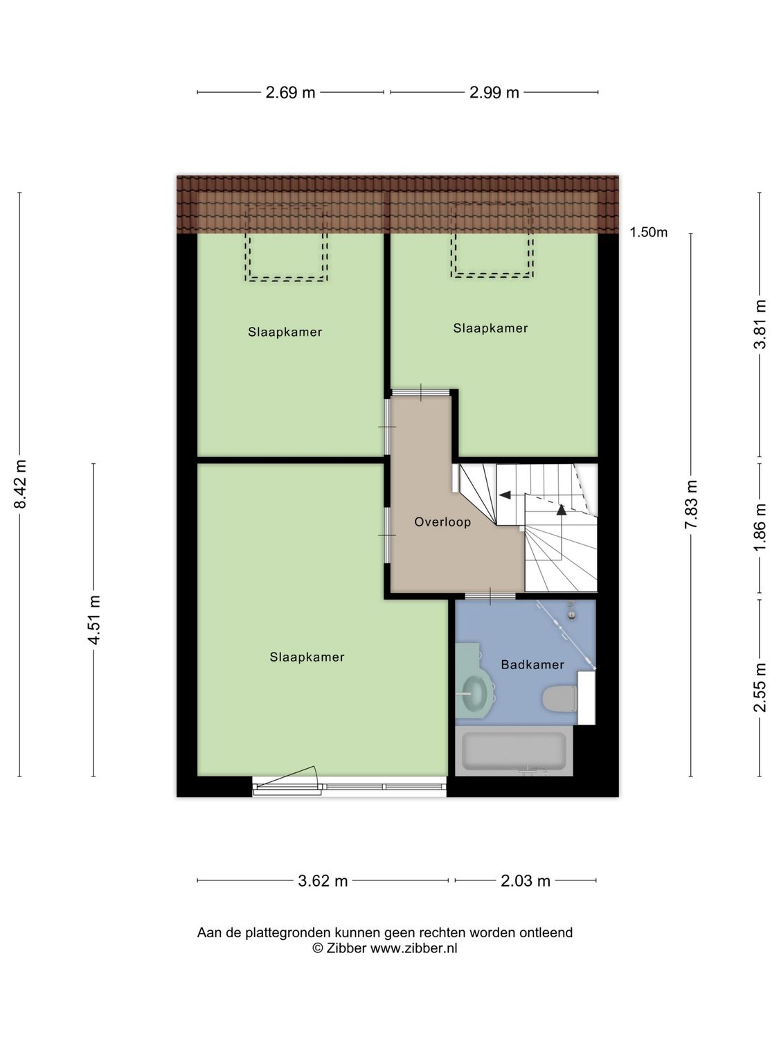 De Gaarden 2, SCHIEDAM plattegrond 2