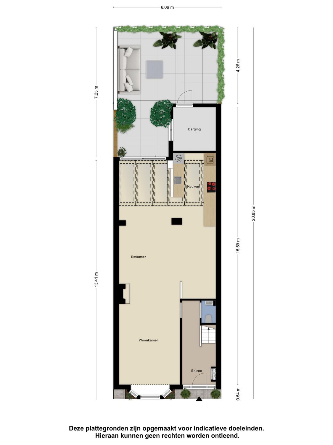 Vondellaan 48, SCHIEDAM plattegrond 0