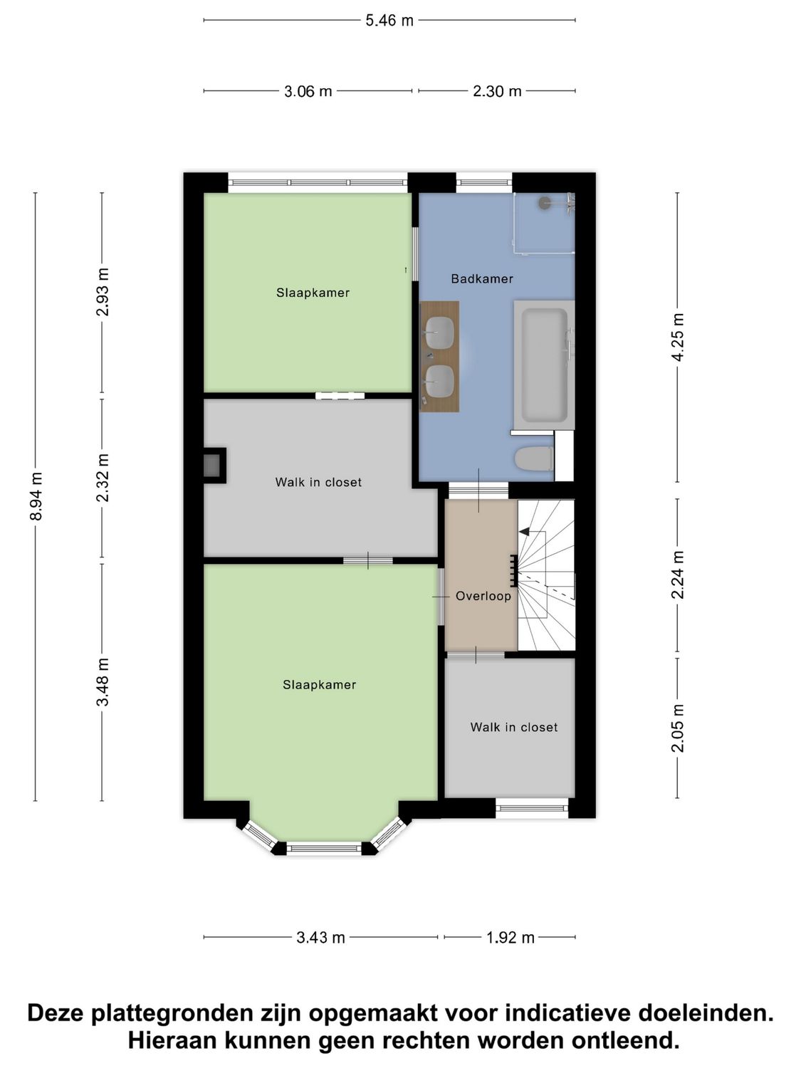 Vondellaan 48, SCHIEDAM plattegrond 2
