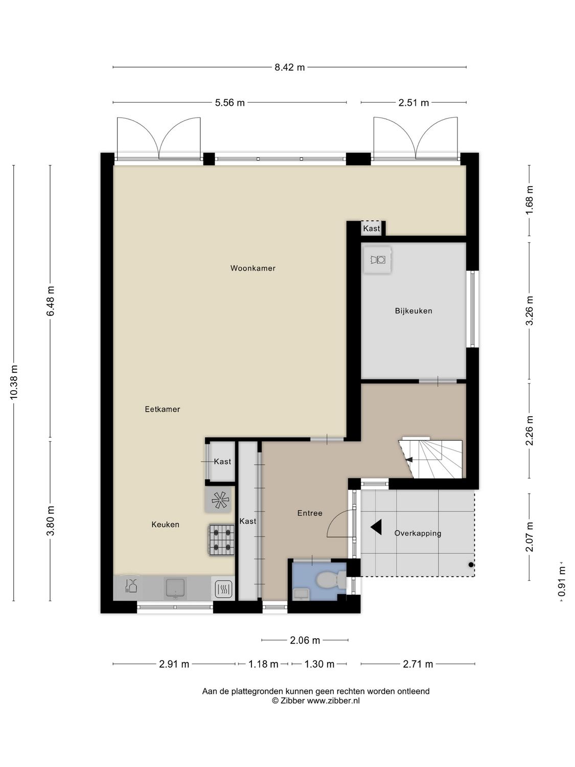 Westpolderstraat 10, SCHIEDAM plattegrond 0