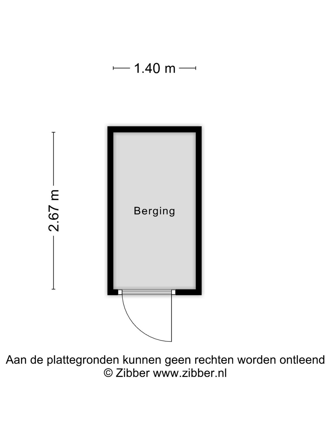 Louis Raemaekersstraat 289, SCHIEDAM plattegrond 1