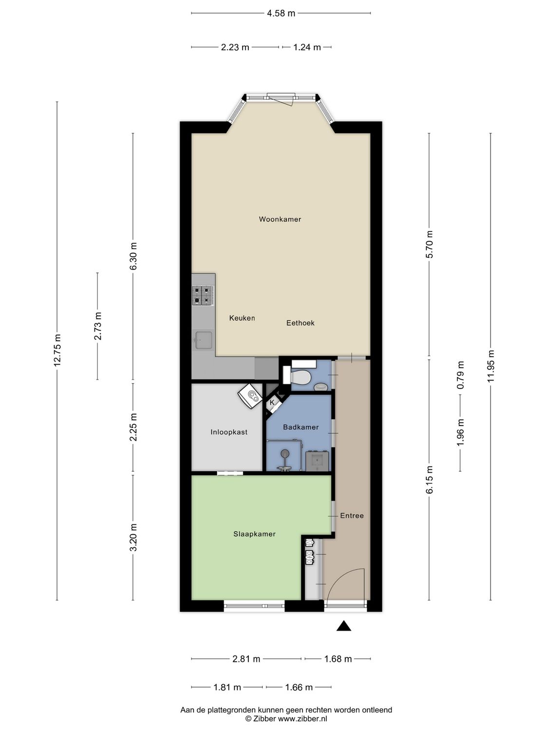 Korte Haven 51, SCHIEDAM plattegrond 0