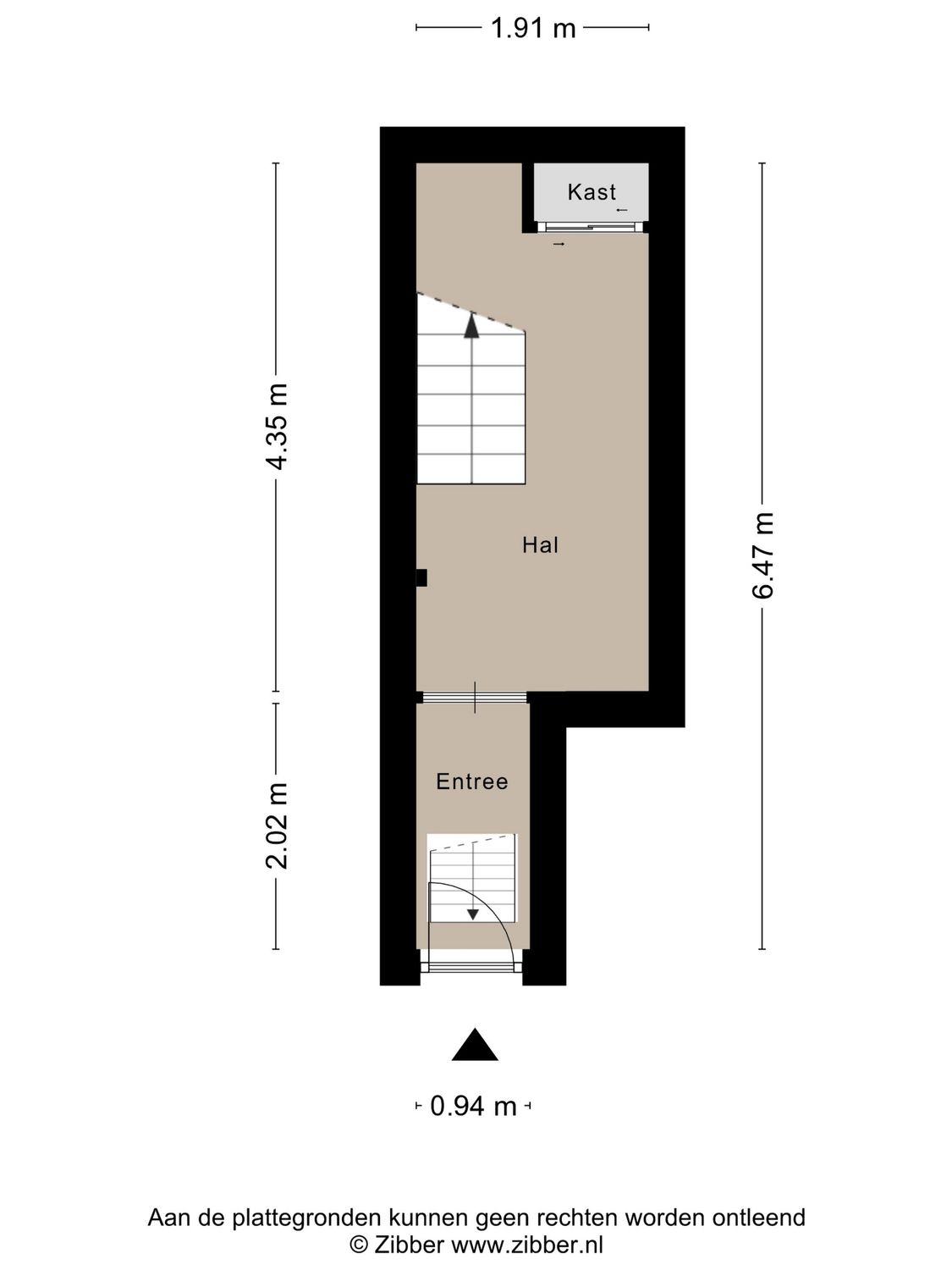 Willem van Hillegaersbergstraat 52B, ROTTERDAM plattegrond 0