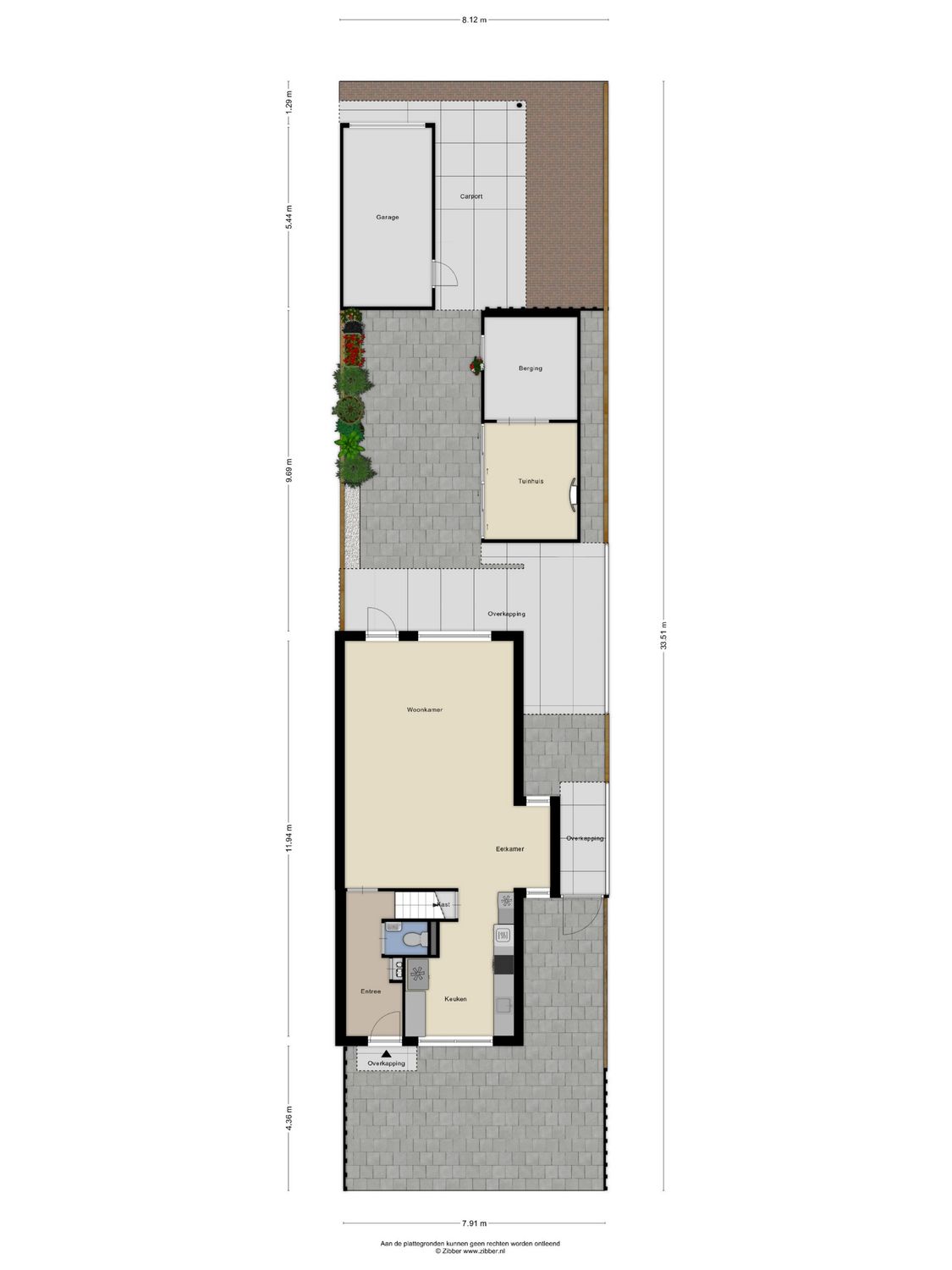 Willem Hasekampstraat 2, SCHIEDAM plattegrond 1