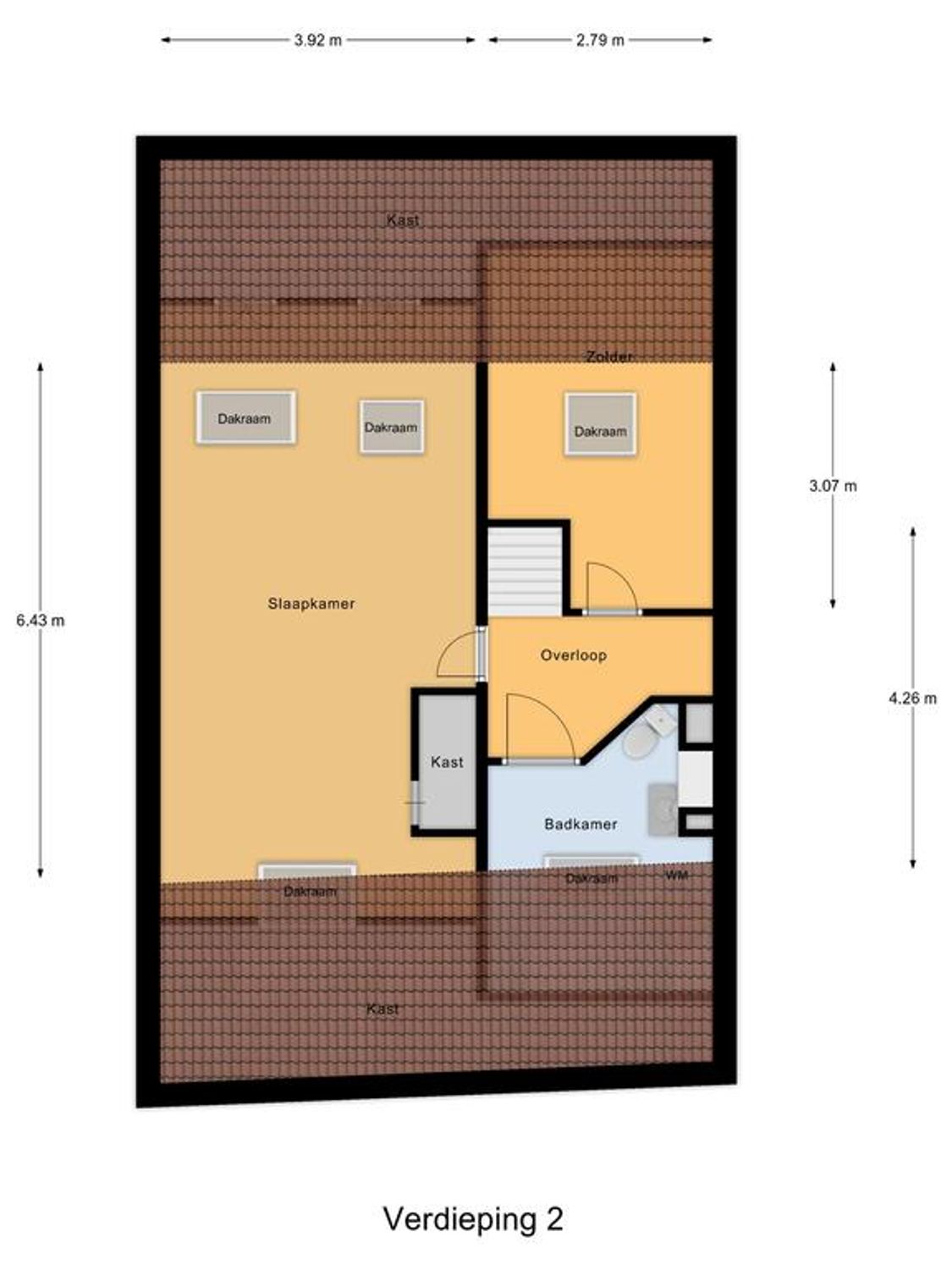 Royaardsplein 50, SCHIEDAM plattegrond 1