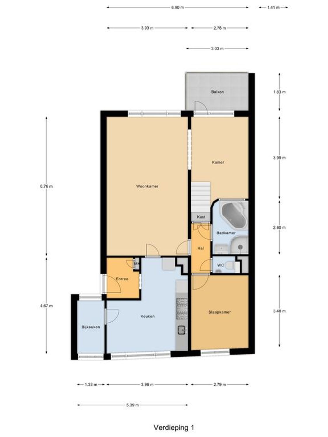 Royaardsplein 50, SCHIEDAM plattegrond 0