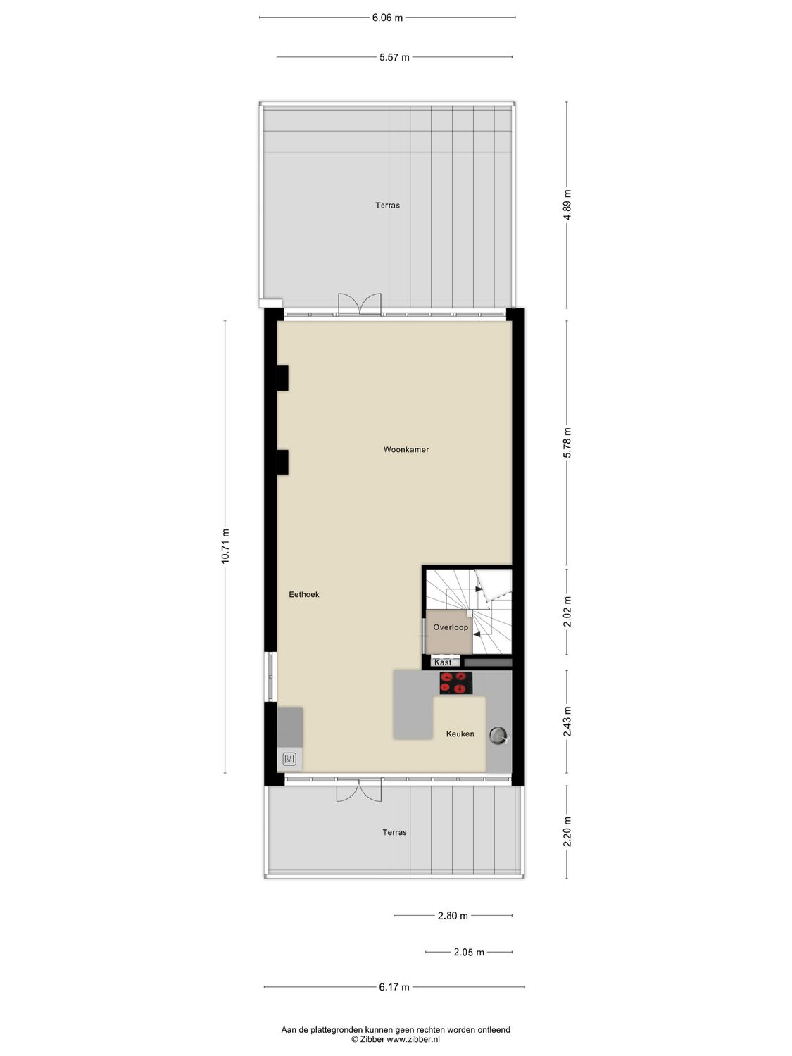 Pauwenburg 20, ROTTERDAM plattegrond 2