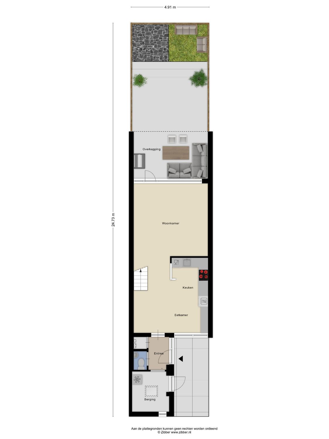 Gimbergpad 13, SCHIEDAM plattegrond 0