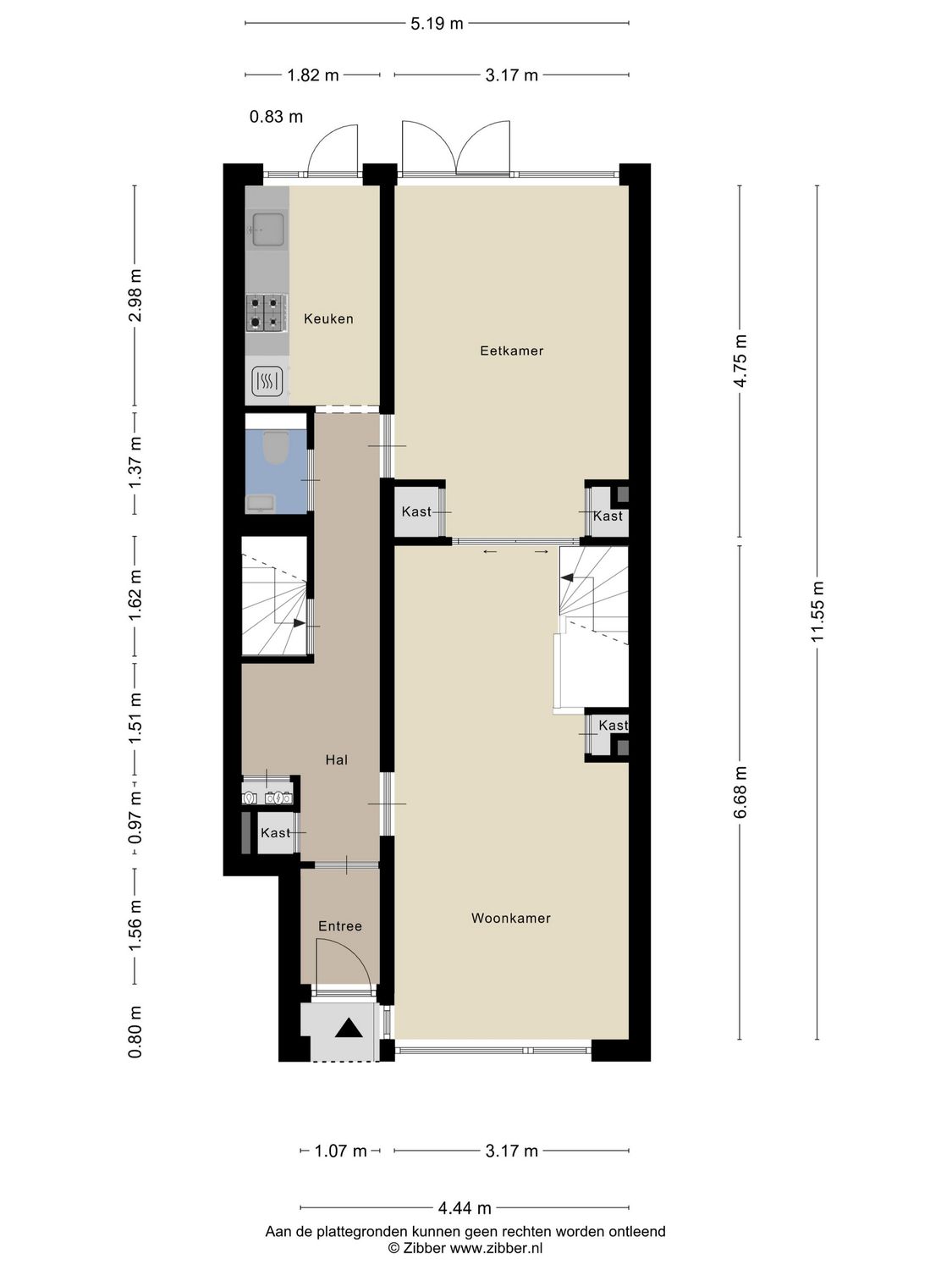 Marconistraat 103C, SCHIEDAM plattegrond 0