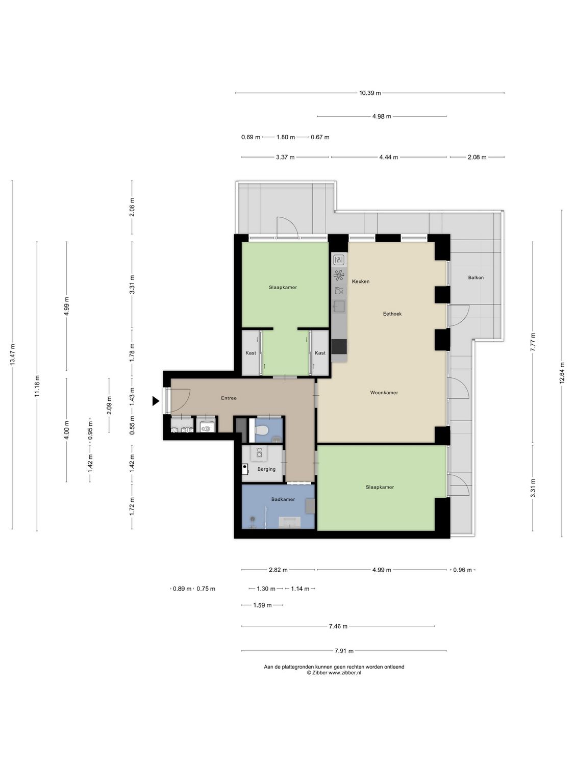 Rosestraat 1297, ROTTERDAM plattegrond 0