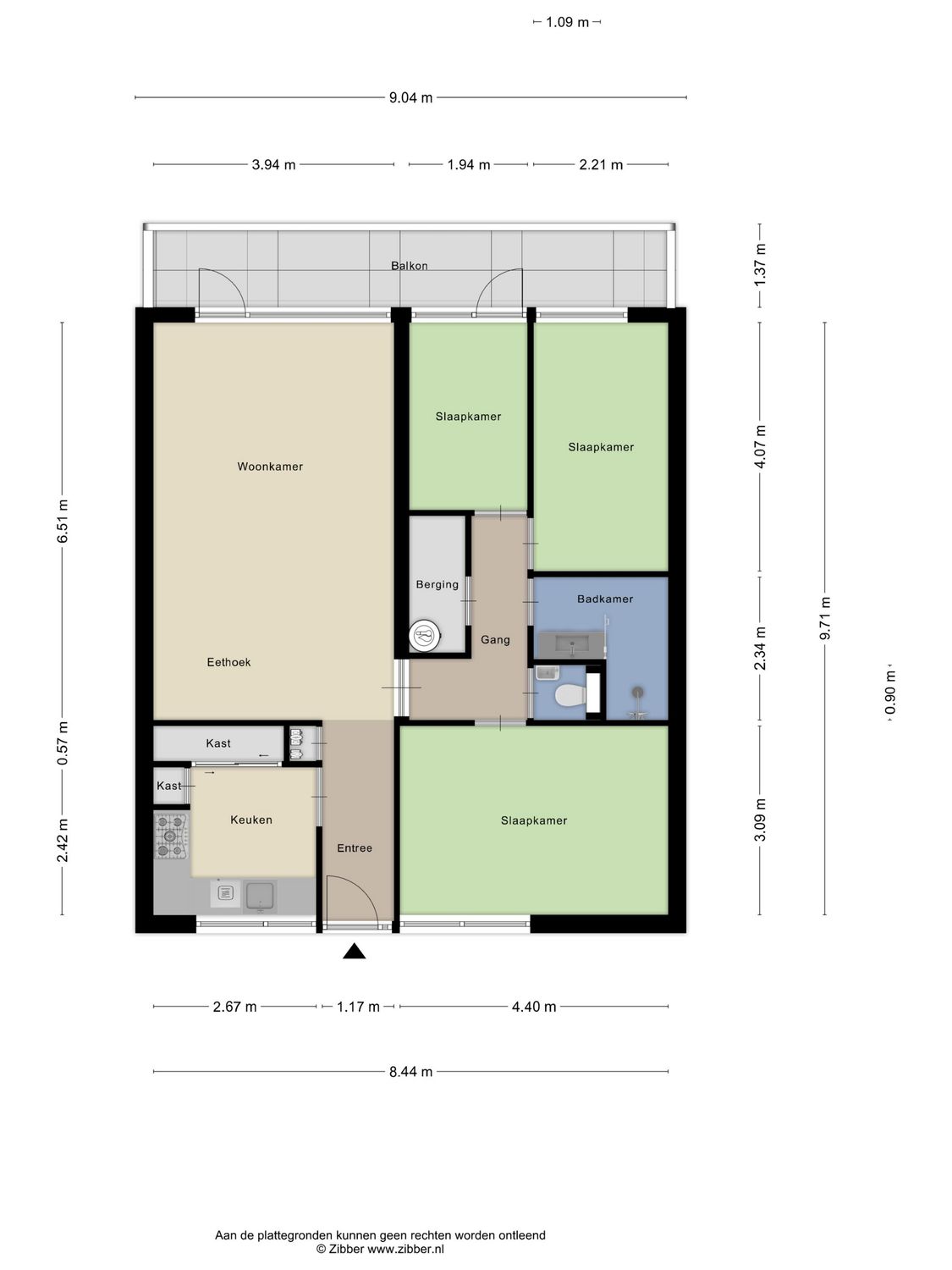 Schubertplein 18, SCHIEDAM plattegrond 0
