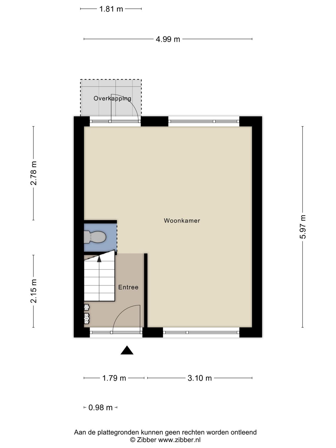 Schietbaanstraat 8, SCHIEDAM plattegrond 0
