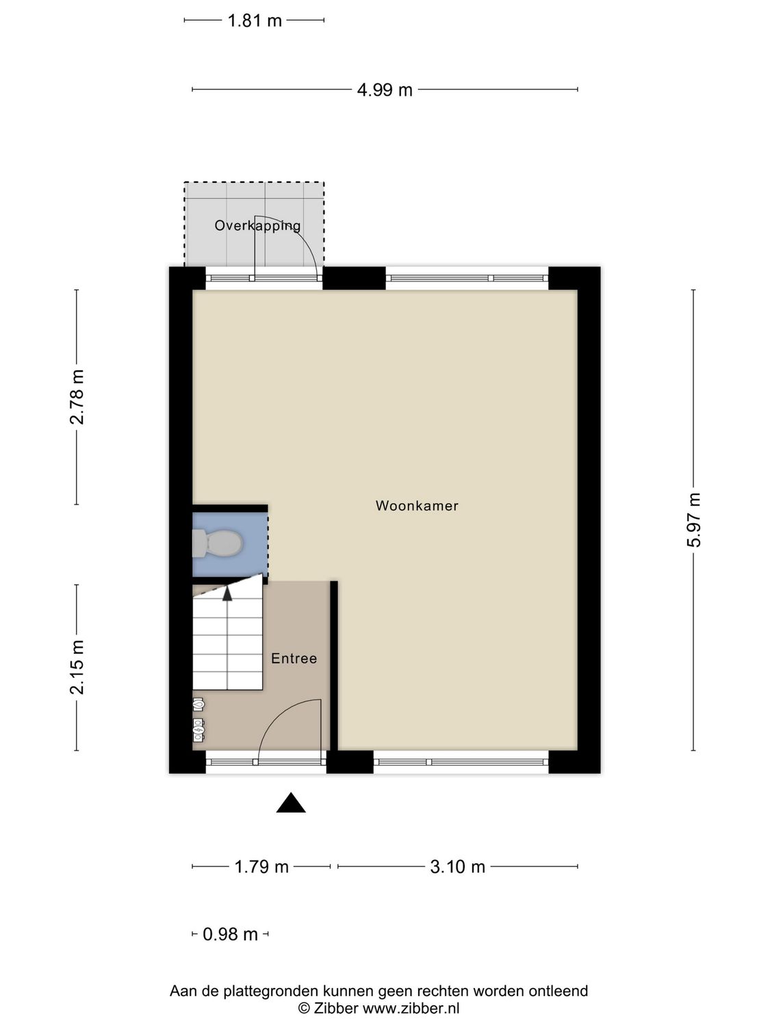 Schietbaanstraat 8, SCHIEDAM plattegrond 0