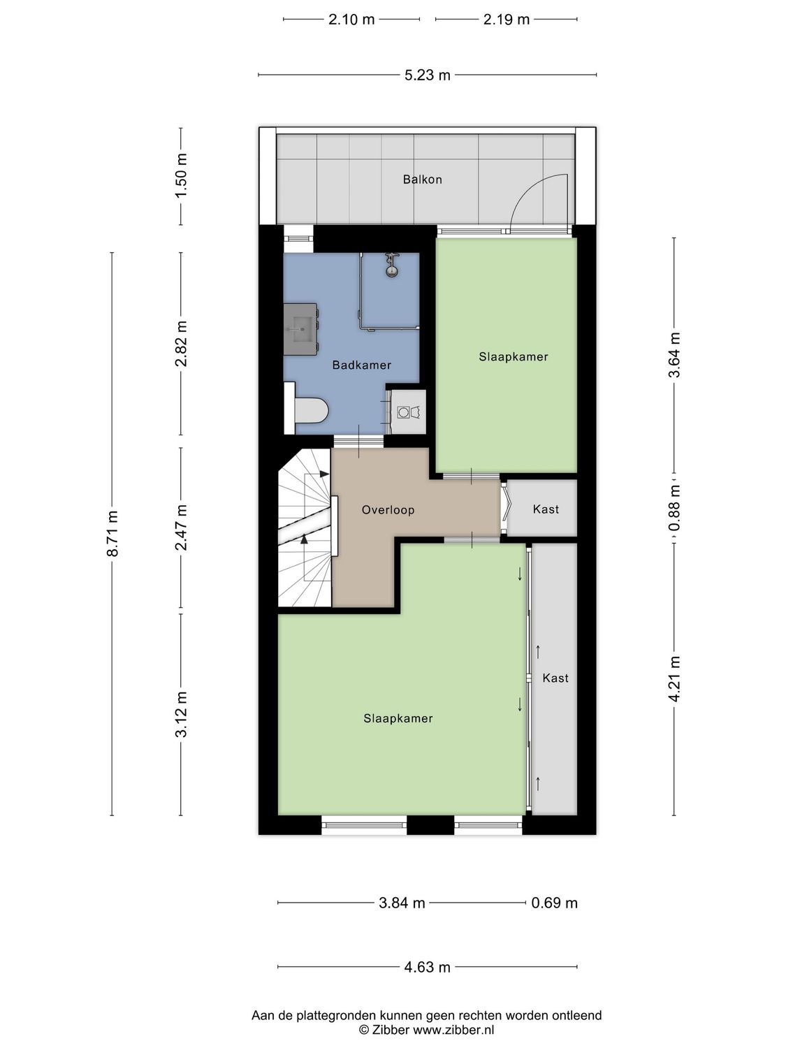 Nieuwe Maasstraat 92, SCHIEDAM plattegrond 4