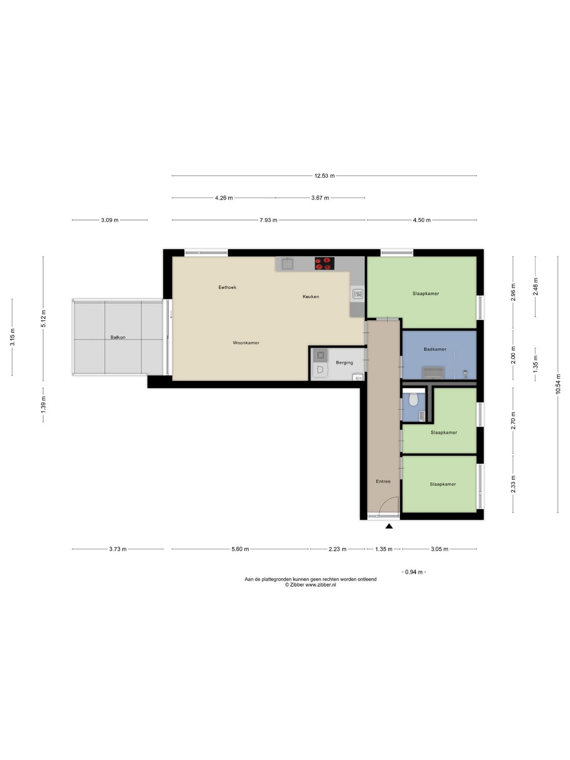Klaas Katerstraat 33, SCHIEDAM plattegrond 0