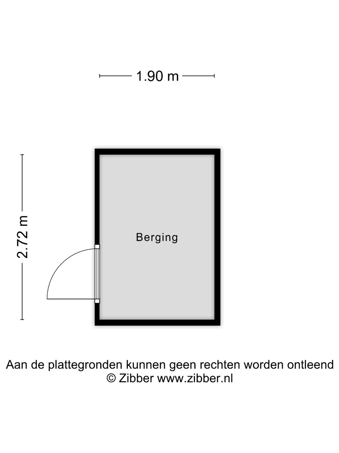 Klaas Katerstraat 33, SCHIEDAM plattegrond 1