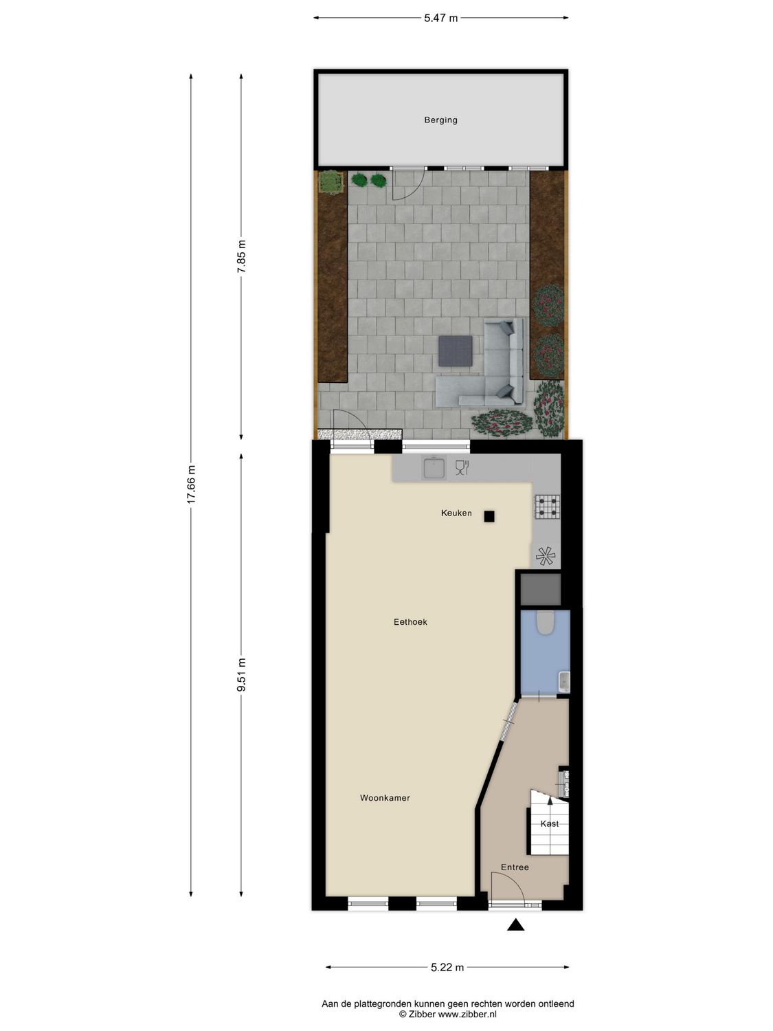 Spoorsingel 59, VLAARDINGEN plattegrond 1