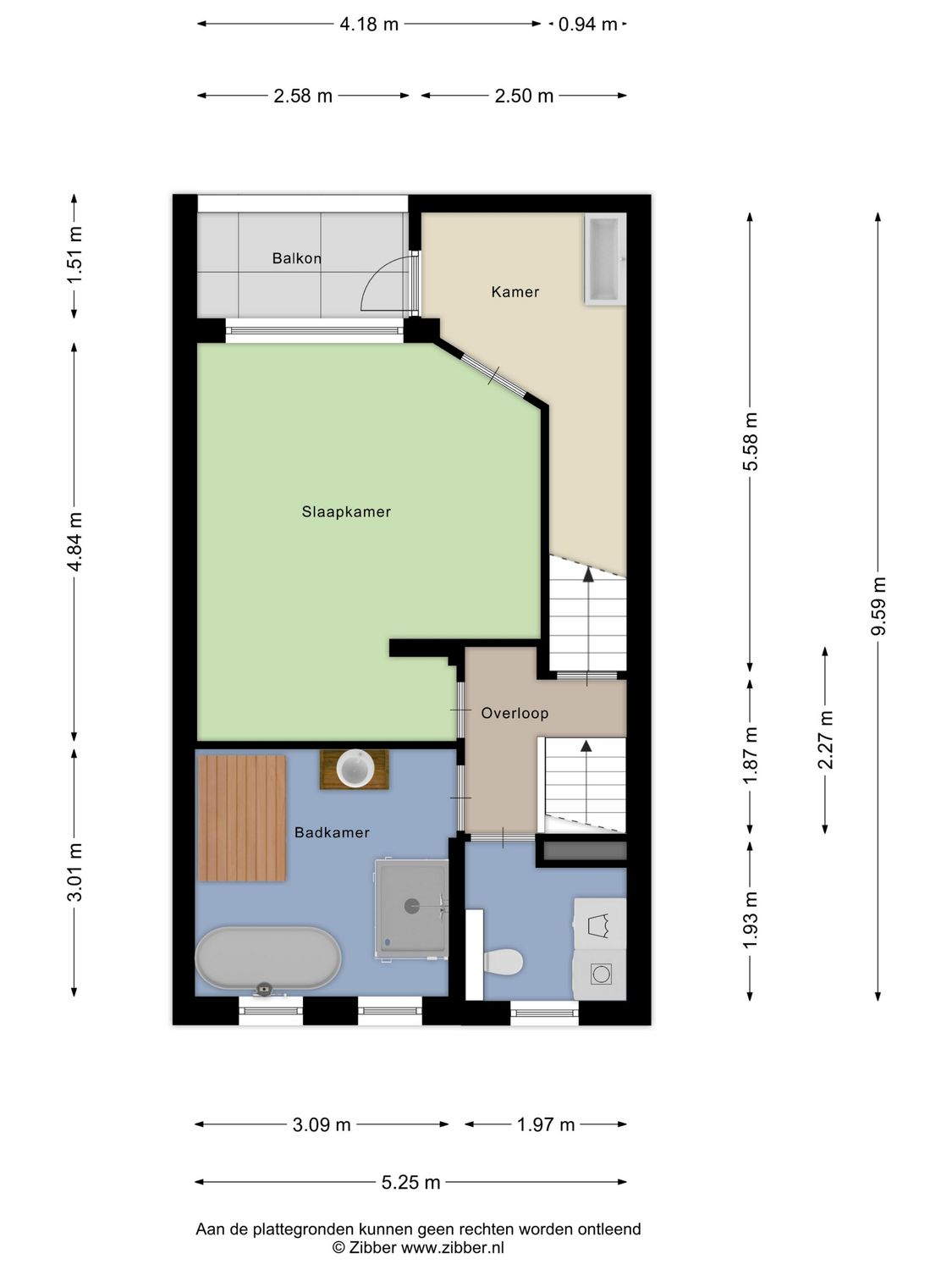 Spoorsingel 59, VLAARDINGEN plattegrond 3