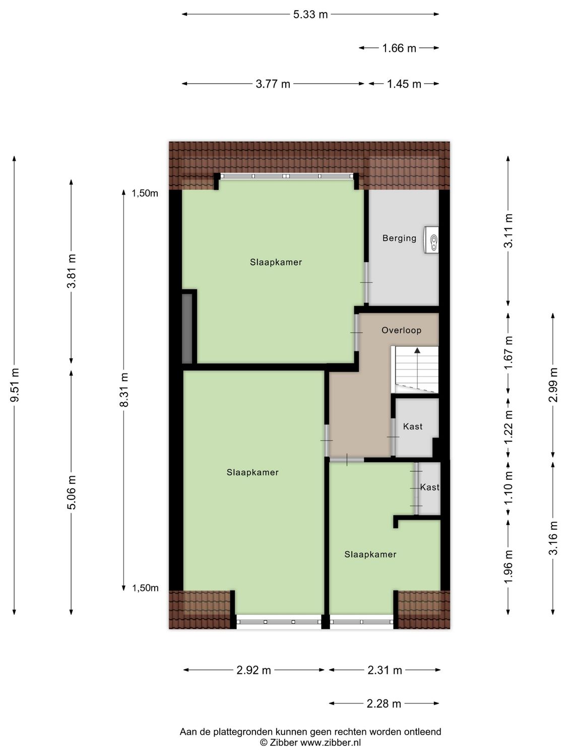 Spoorsingel 59, VLAARDINGEN plattegrond 4