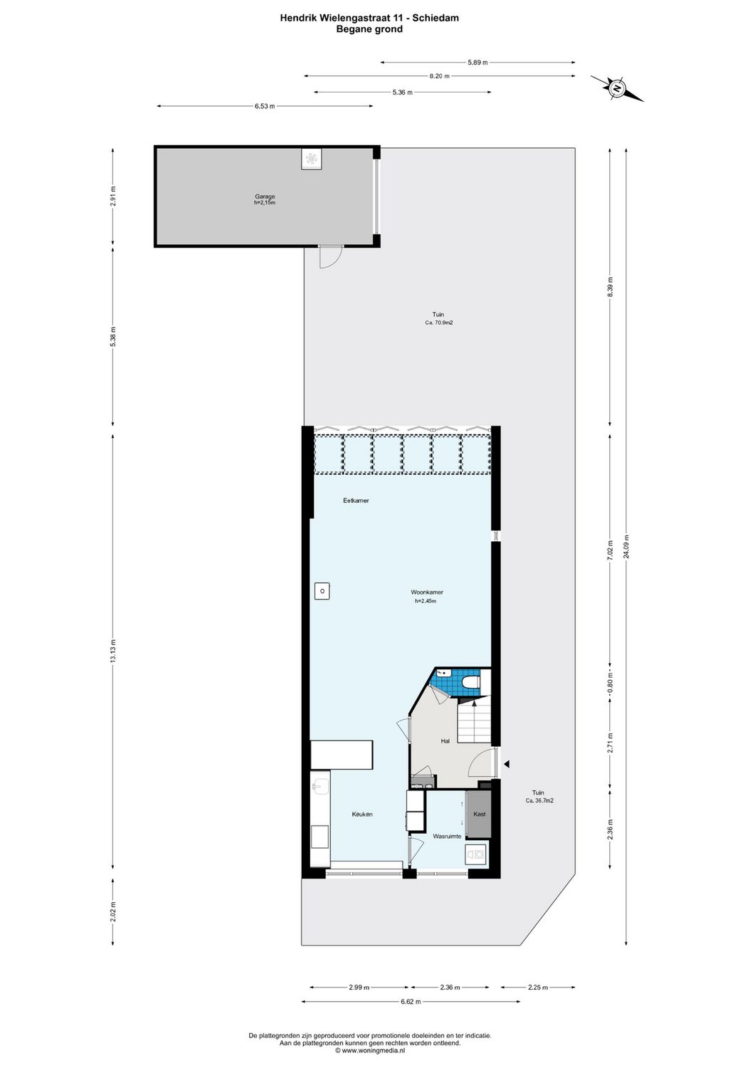 Hendrik Wielengastraat 11, SCHIEDAM plattegrond 0