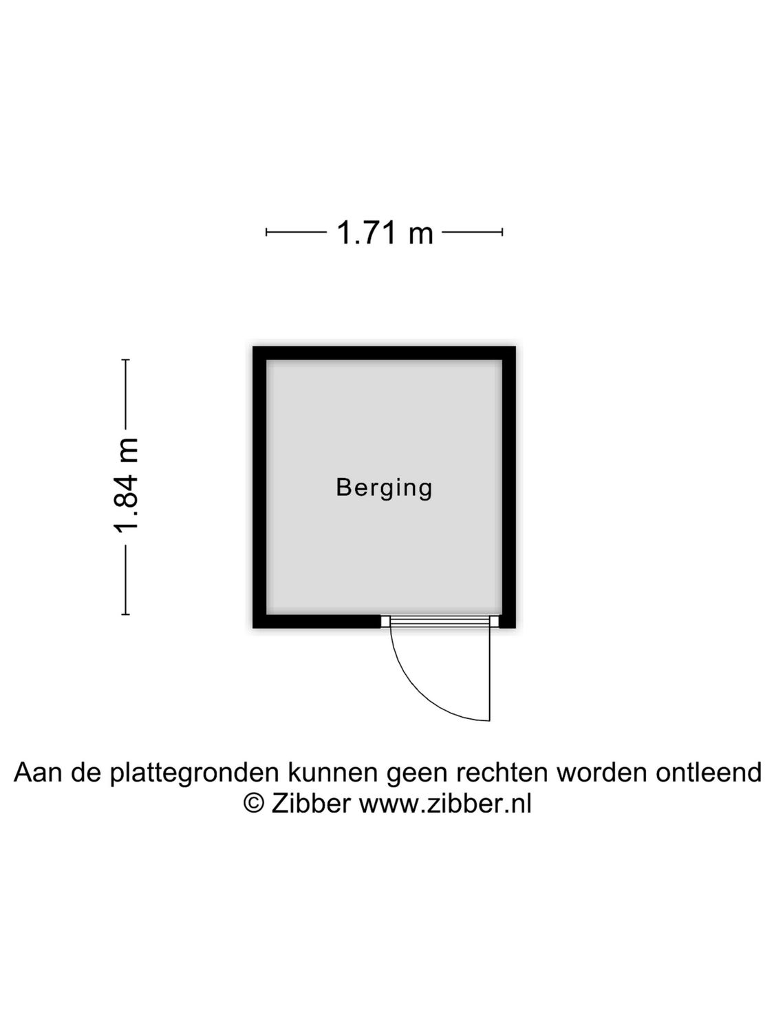 Rotterdamsedijk 5, SCHIEDAM plattegrond 1